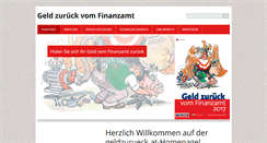 Desktop Screenshot of geldzurueck.at